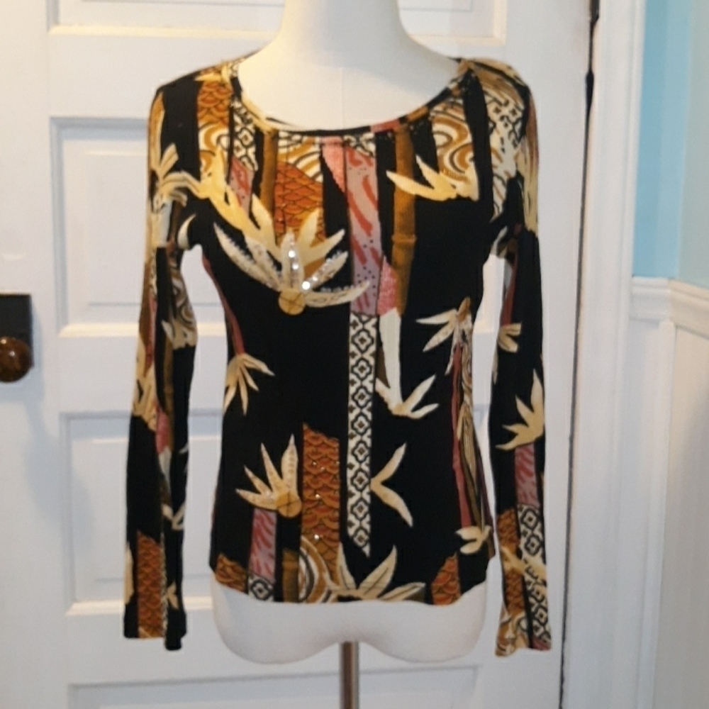 Haven bleu medium blouse